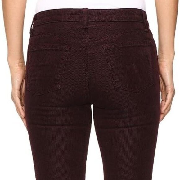 Rag & Bone Jean HYDE PORTOBELLO Leather Front Pants Black Size 27 - Picture 7 of 7